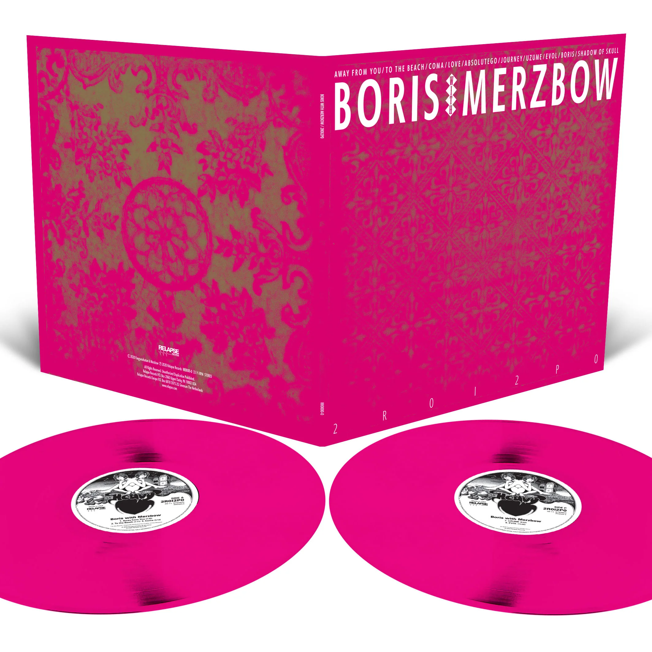 Boris With Merzbow "2R0I2P0" 2x12" - Image 3