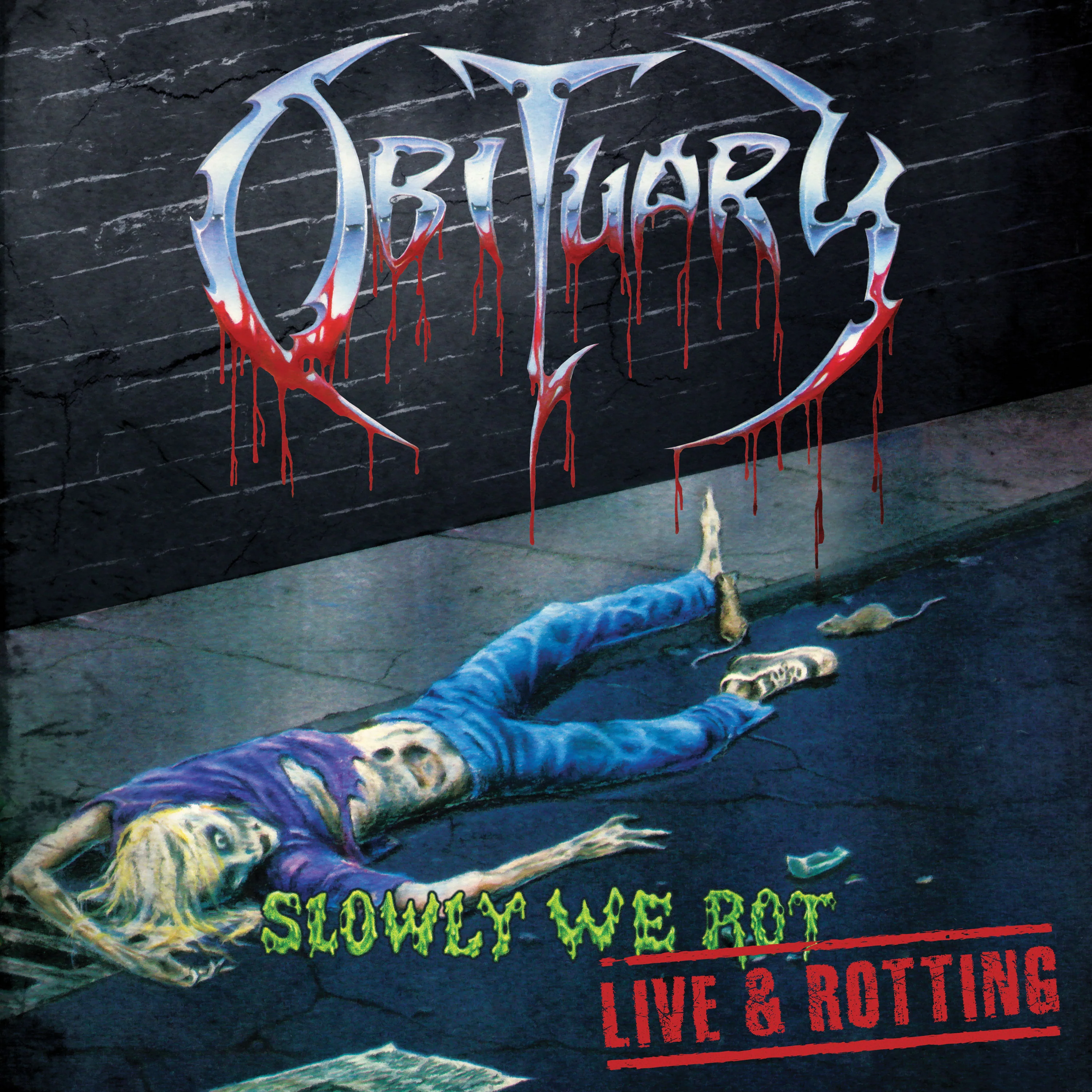 Obituary "Slowly We Rot - Live and Rotting Blu-ray/CD + LP Bundle" Bundle - Image 6