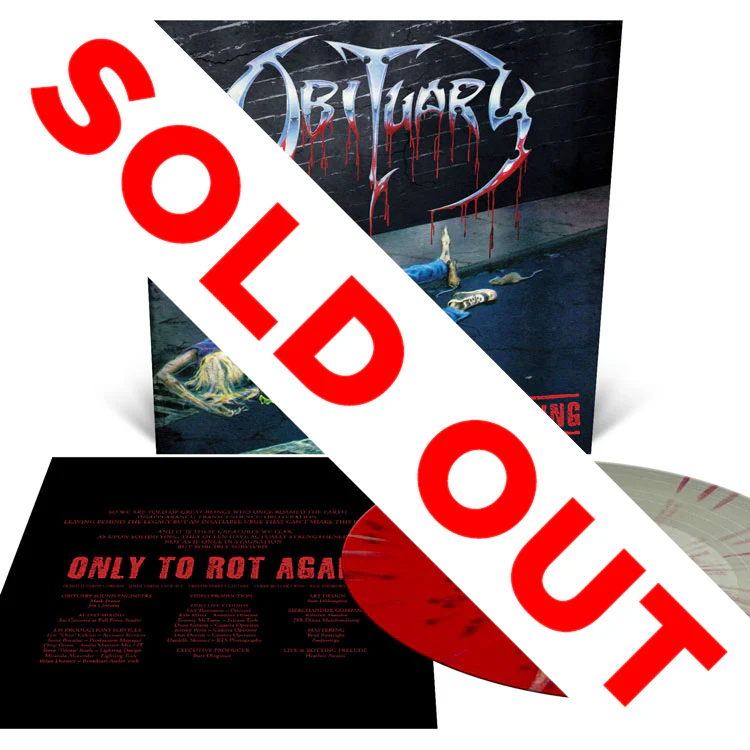 Obituary "Slowly We Rot - Live and Rotting Blu-ray/CD + LP Bundle" Bundle - Image 8
